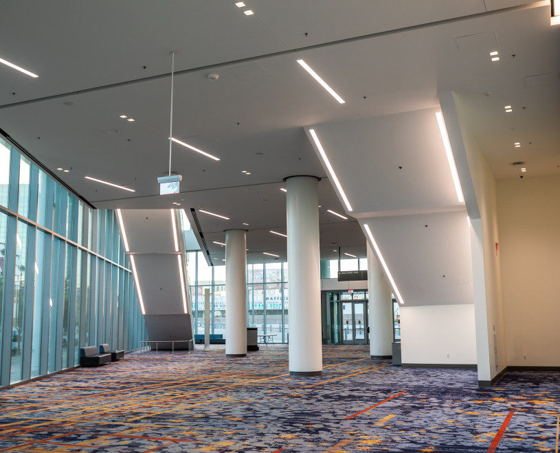 Las Vegas Convention Center Interior 22Miles Launches 10K Video Wall