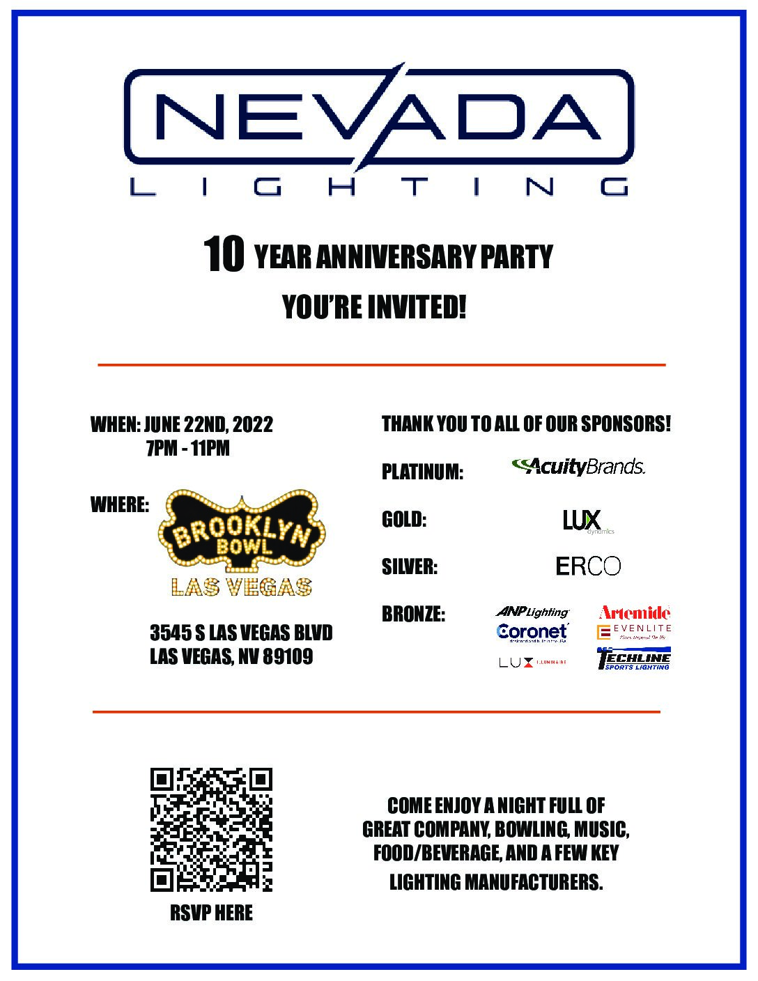 10 Year Anniversary Party 6/22/22